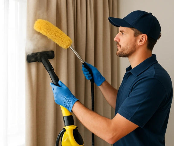 Trusted drapes cleaning technician Matty Curtain Cleaning emu-heights-nsw QLD