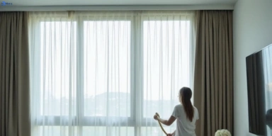 Delicate sheer drape cleaning emu-heights-nsw Matty Curtain Cleaning